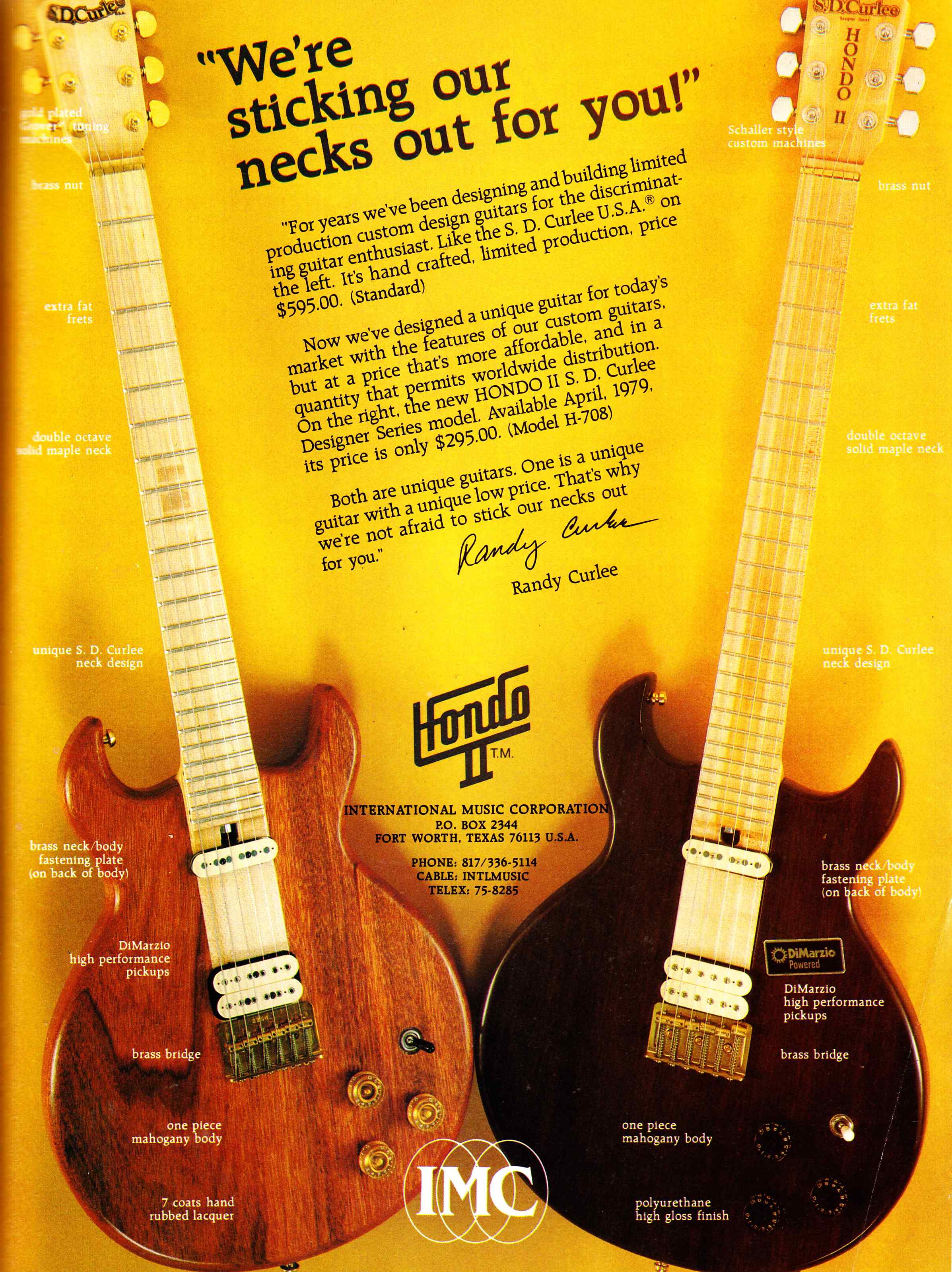 Gebakjes Uiterlijk Shetland Hondo II guitars circa 1980 – Preservation Sound